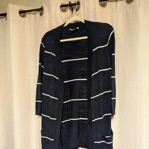 Christopher and Banks Striped Cardigan